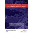 Non-Destructive Testing of Single-Ply Membrane Roof Coverings SPRA (S08-09)